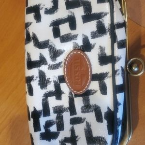 Fossil makeup bag